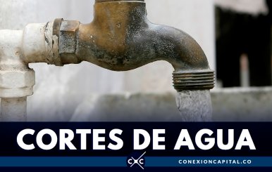 ¡Pilas! Estos son los cortes de agua programados para esta semana