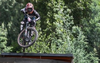 downhill