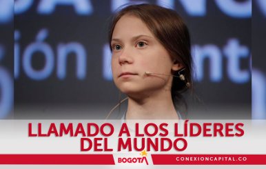 Greta Thumberg en el Foro de Davos