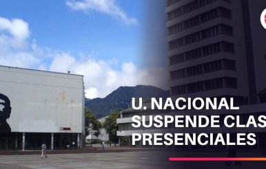 U. Nacional suspende clases