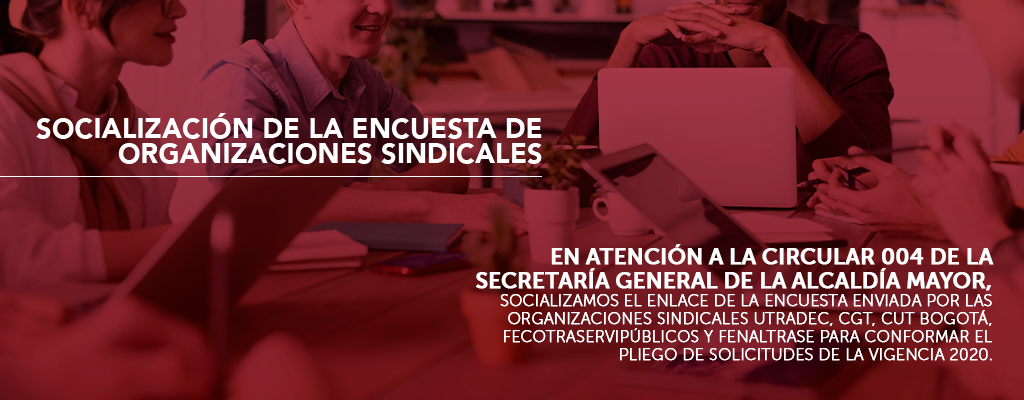 Encuesta de Organizaciones Sindicales