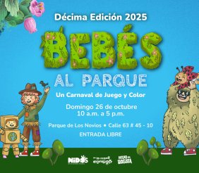 ¡Prográmate este 26 de octubre con Bebés al Parque!