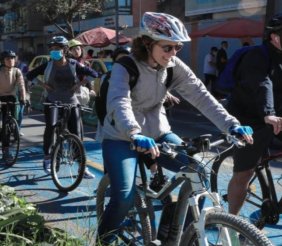 Cicloviva destaca el papel de la ciclovía en la inclusión social en Bogotá
