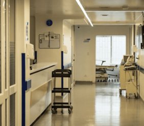 Una sala de hospital 