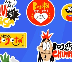 Stickers Bogotá gratis