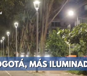 80.000 luminarias LED modernizan el alumbrado público de Bogotá