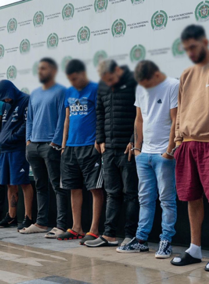 Captura de miembros del 'Tren de Aragua' - Alcaldía de Bogotá